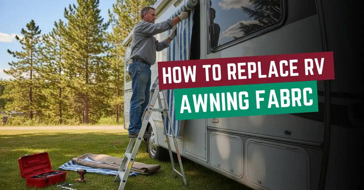 How to Replace RV Awning Fabric