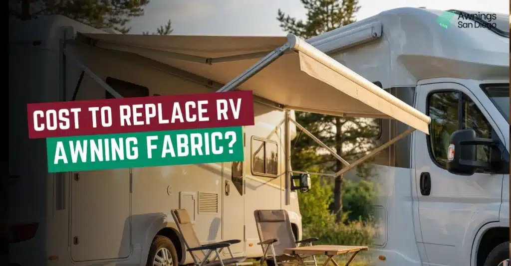 RV Awning Fabric Replacement Cost Guide