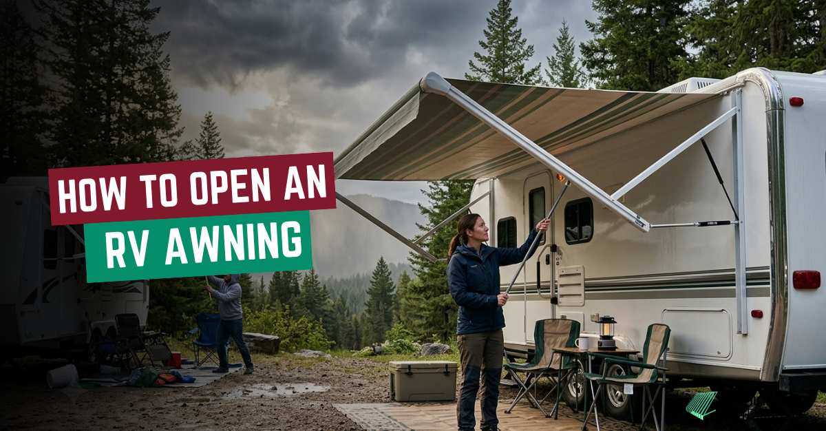 How to Open an RV Awning